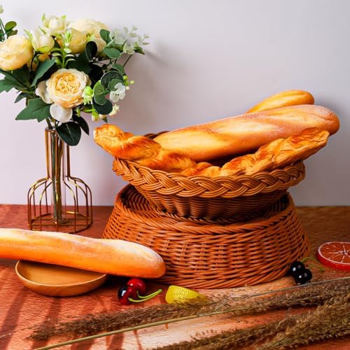 5pcs Artificial Bread Set for Display and Photography