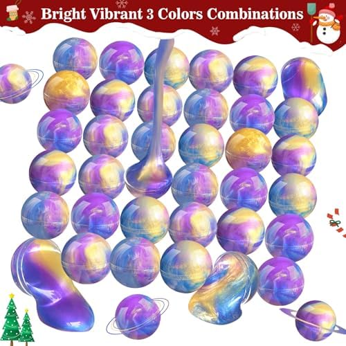 24 Pack Galaxy Slime Party Favors for Kids