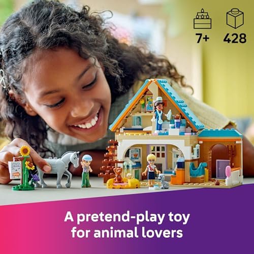 LEGO Friends Vet Clinic with Horse 3 Minidolls and Animals