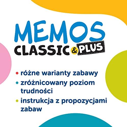 Trefl Memos Classic Plus Board Game