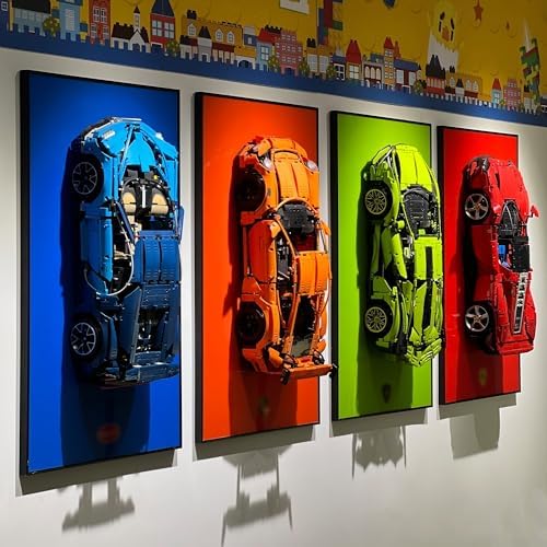 iLuane Display Wallboard for Lego Technic Ferrari Daytona SP3 42143