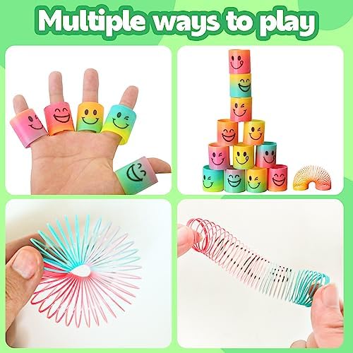 Cocurb 128 Pcs Mini Spring Party Favors for Kids 4-8