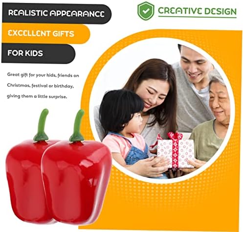 ABOOFAN 20pc Realistic Fake Vegetable Playset for Kids