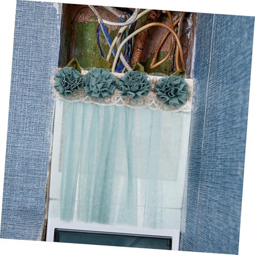 Elegant Scale Electric Box Decorative Lids with Net Lace Curtains