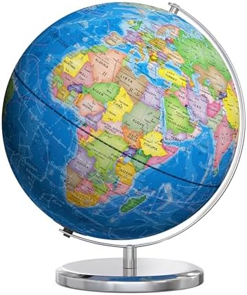 Orionstar 13 Inch Large World Globe with Stand