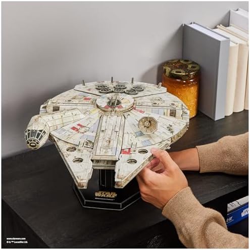 4D Build Star Wars Millennium Falcon 3D Model Kit