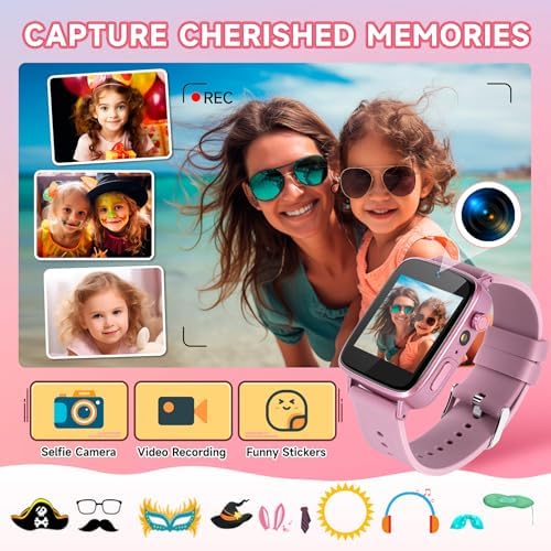Smart Watch for Kids with 26 Puzzle Games HD Camera