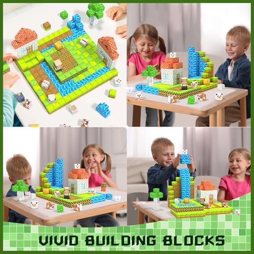 Girigi Magnetic Blocks Creative Building Toy for Kids