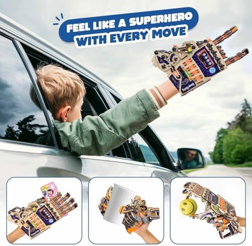 Smartivity DIY Robotic Mechanical Hand STEM Toy for Kids 8-14 Years