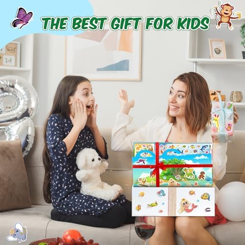 3200 PCS Cartoon Animal Stickers for Kids