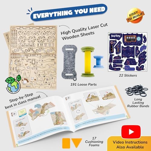 Smartivity DIY Robotic Mechanical Hand STEM Toy for Kids 8-14 Years