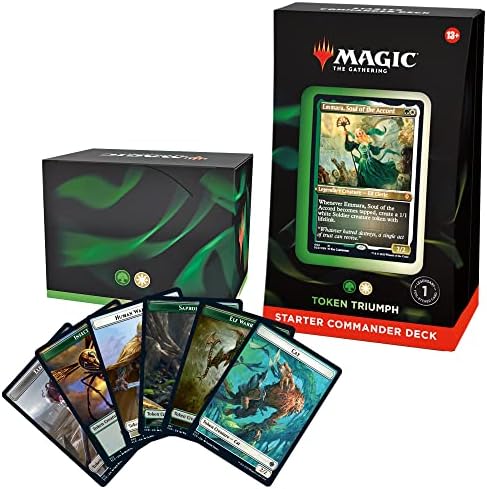 Magic The Gathering Starter Commander Deck Token Triumph Green White