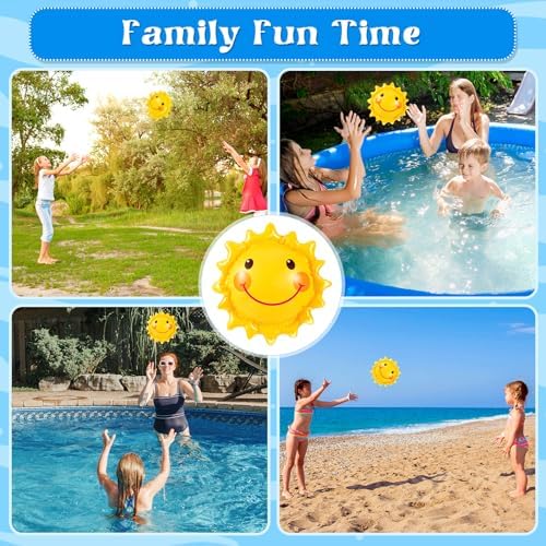 Jexine 24 Pcs Inflatable Beach Balls for Kids