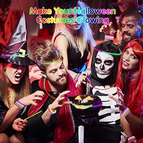 100 Ultra Bright Glow Sticks Bulk Pack for Parties