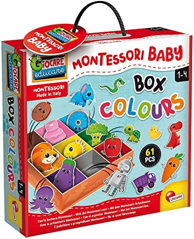 Lisciani 92765 Montessori Color Learning Board