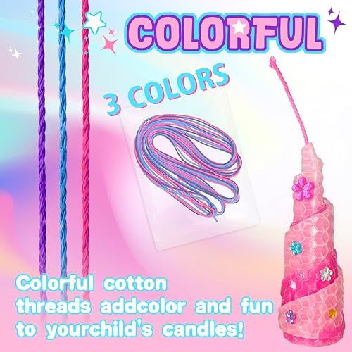 Beeswax Candle Making Kit for Kids DIY Art Craft Supplies