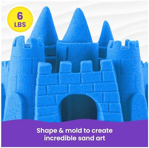 Kinetic Sand Mega Mixin Bag 6lbs Red Yellow Blue