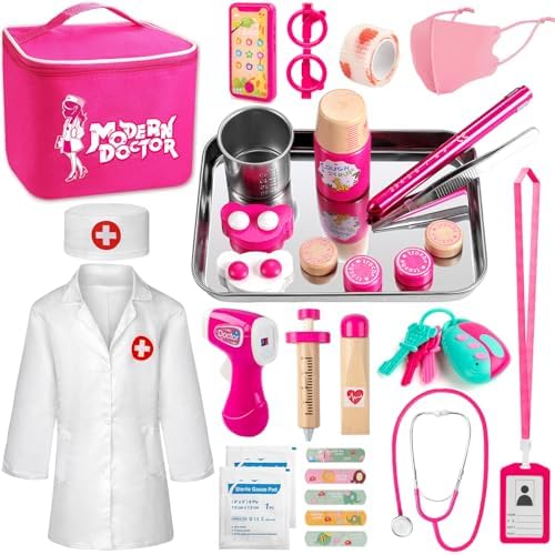 Sundaymot Doctor Kit for Girls and Toddlers 3-5