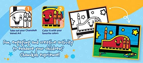 Izzy n Dizzy Chanukah Art Kit - 4 Pack