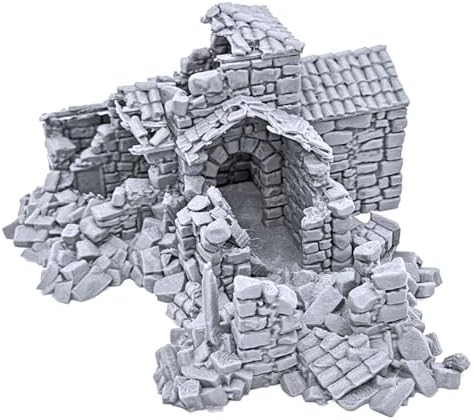 EnderToys Ruined French Mausoleum 3D Printed Terrain