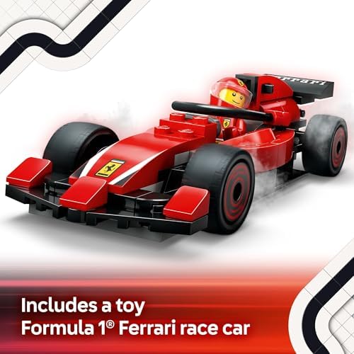 LEGO City F1 Pit Stop Pit Crew with Ferrari Car