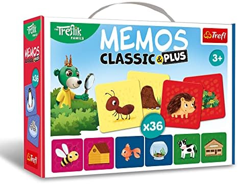 Trefl Memos Classic Plus Board Game