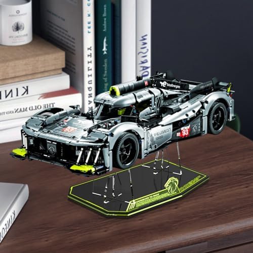 NAOCARD Acrylic Display Stand for Lego 42156 Hypercar Kit