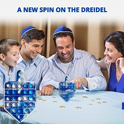 Hanukkah Dreidel Pop Fidget Toy for Kids and Adults