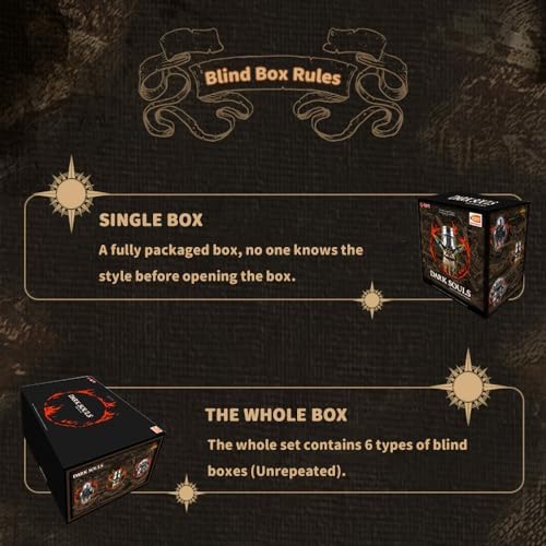 BEEMAI Firelink DkSouls Series 1 6PCS Collectible Figures Blind Box