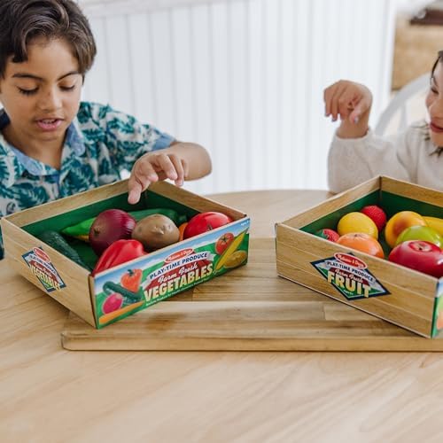 Melissa Doug Play Food Set 16 Pieces