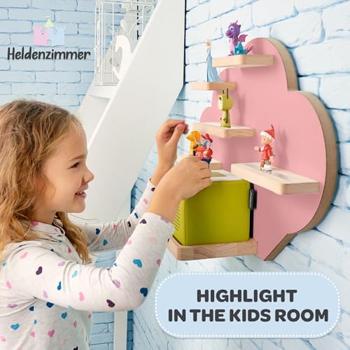 Heldenzimmer Tonie Shelf Storage for Kids and Tonie Box