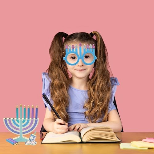 Happy Hanukkah Glasses for Kids Party Favor