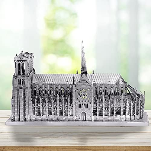 Piececool 3D Metal Puzzle Notre Dame Cathedral