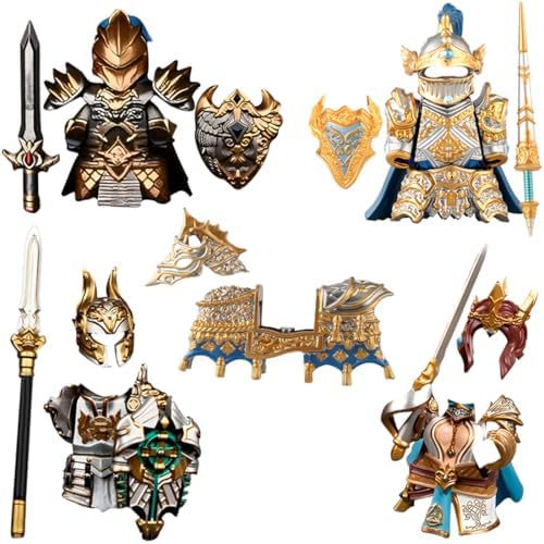Medieval Knight Armor Weapons Accessory Set 23pcs