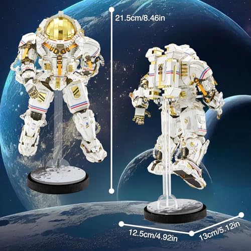 Piececool 3D Metal Puzzle for Adults - Astronaut Spacesuit Model Kit