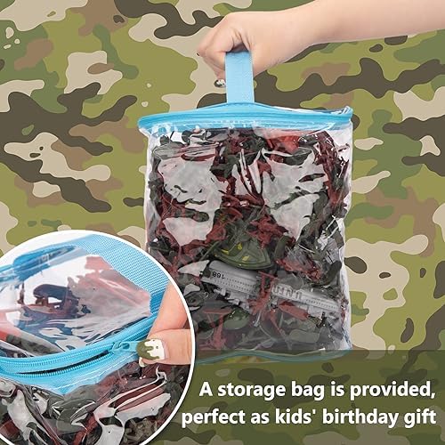 3 Otters 360PCS Army Men Military Set