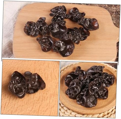 Happyyami 12pcs Faux Agarics Models for Kitchen Display and Educational Play