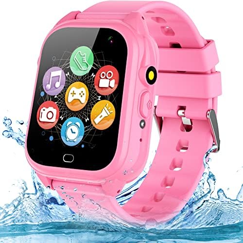 OVV Kids Waterproof Smart Watch with HD Screen and 26 Games