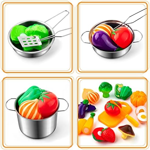 Tigerhu 26PCS Play Kitchen Accessories Set