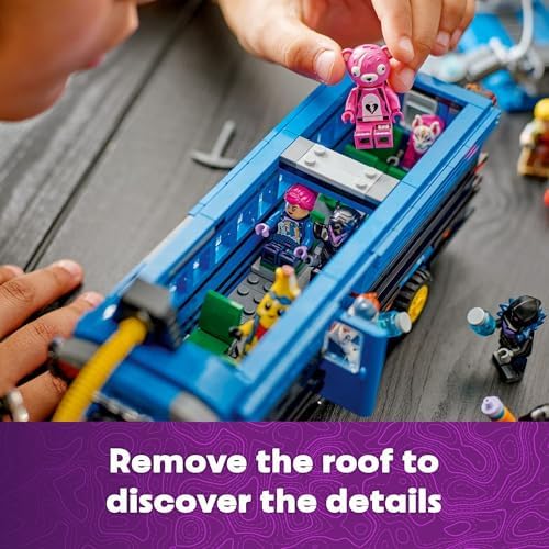 LEGO Fortnite Battle Bus Building Set for Kids Ages 10