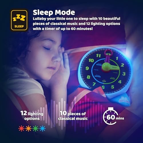 BEST LEARNING Learning Clock for Kids Ages 3-6