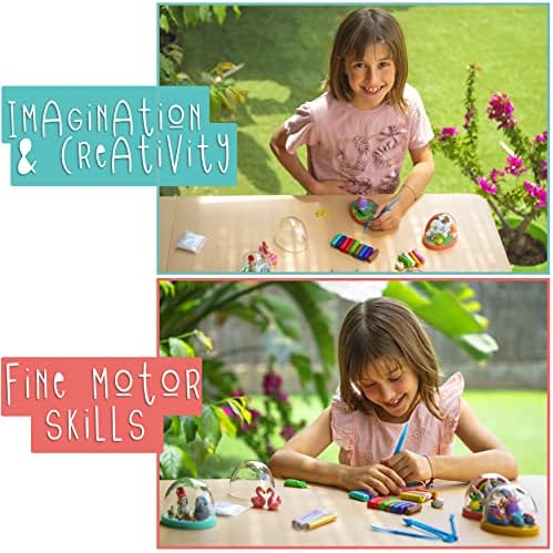 Kipipol Snow Globe Kit for Kids 4-8
