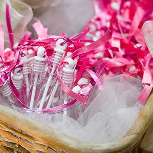 300 Pack Mini White Bubble Wand Party Favors