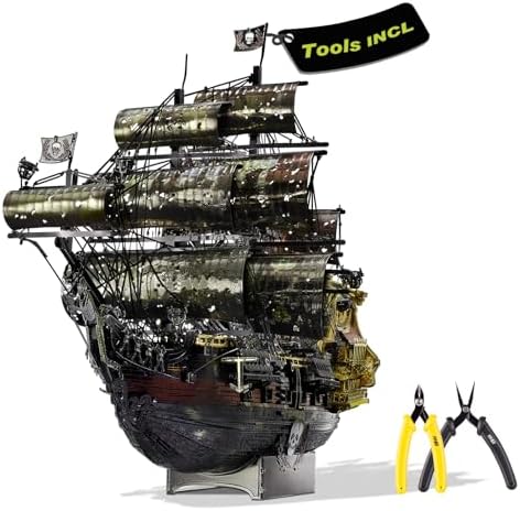Piececool 3D Metal Puzzle Pirate Ship Kit
