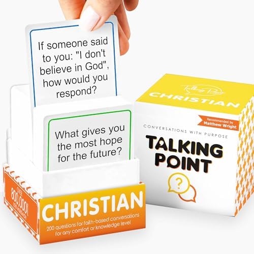 200 Conversation Cards for Christians - Faith Discussion Deck