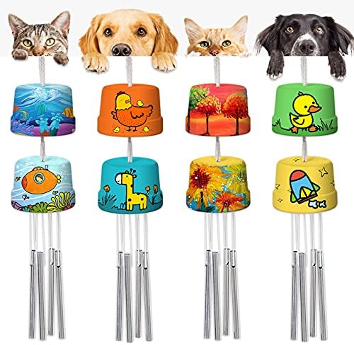 3-Pack DIY Wind Chime Kits for Kids Ages 3-12