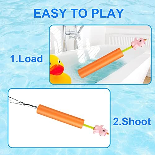 ECJWEI 6-Pack Water Guns for Kids Ages 2-4