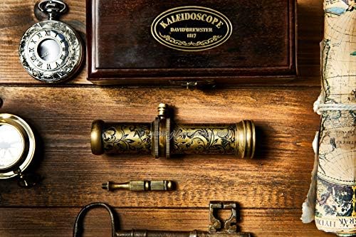 V Empire Handmade Brass Kaleidoscope Gift