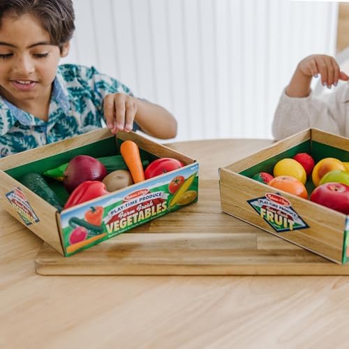 Melissa Doug Play Food Set 16 Pieces