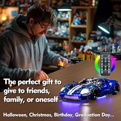 LED Lighting for LEGO 2022 Ford GT 42154